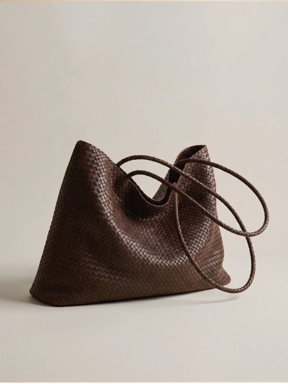 NWT Quince Siena Handwoven Tote #3080